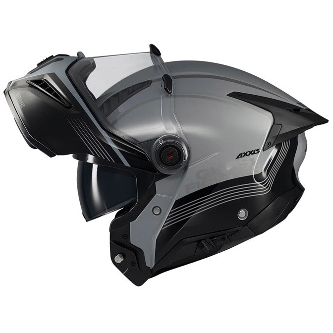 Casca moto Momo Design, Hornet, Negru/Gri - eMAG.ro