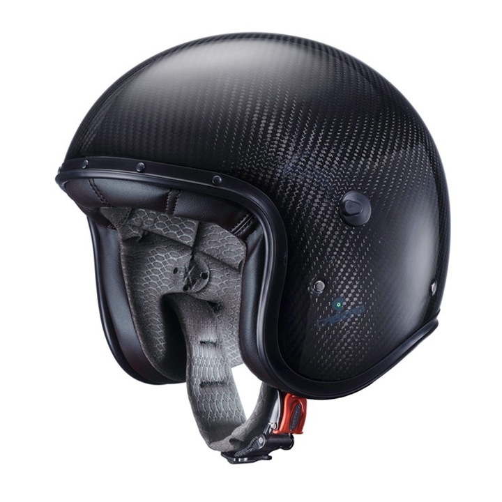 Casca open face (jet) Caberg model Freeride X carbon - 100% carbon - Carbon, S (55/56cm)