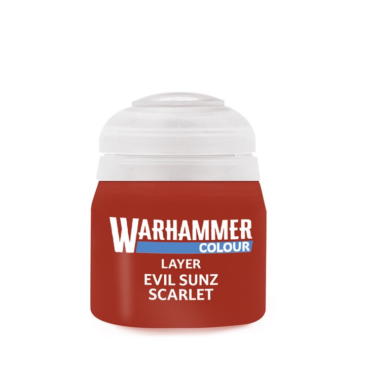 Vopsea Layer Evil Sunz Scarlet, Warhammer Colour, 12ml