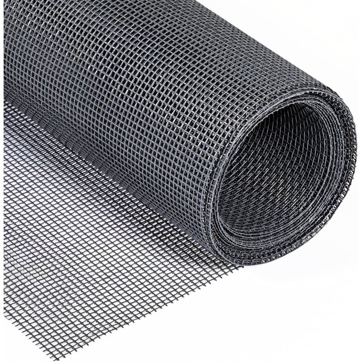 Plasa de tantari personalizata 122x252cm, fibra de sticla, rezistenta la UV, gri