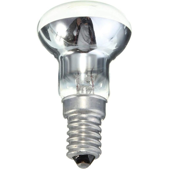 Bec R39 reflector 30W pentru lampi lava, lumina calda 2700K, dimensiuni 39x65mm, set 1 bucata