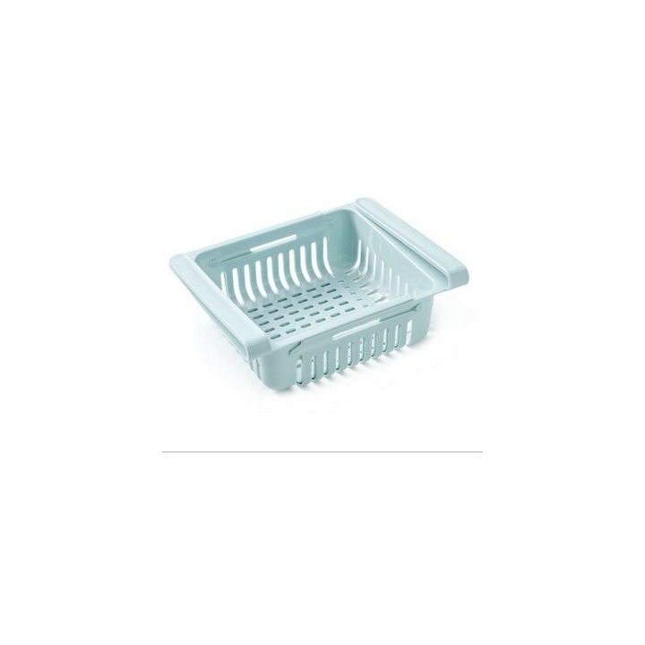 Organizator sertar frigider, ajustabil, 20.5x28.5cm, plastic, set