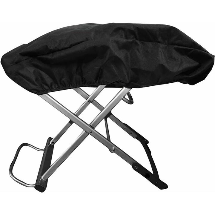 Husa pentru gratar, 600D Oxford, impermeabila, 100x47x25cm, neagra
