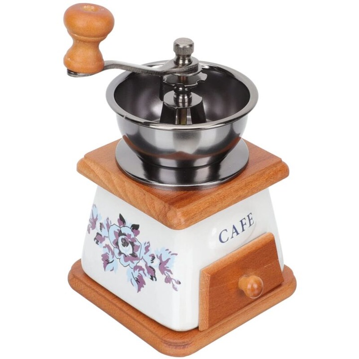 Espressor portabil cafea, mic, precizie, negru