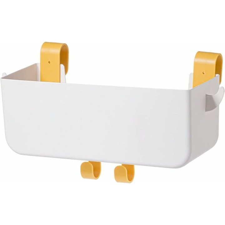 Organizator de noptiera suspendat, depozitare practica, 12.2x4.7x4.7in, multicolor, set cu 4 carlige suplimentare