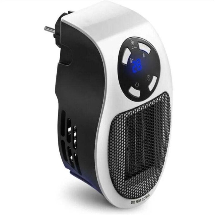 Aeroterma compacta, 500W, 2 viteze, termostat, alb