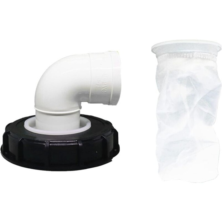 Filtru IBC 90, 163 mm, nylon, rotund, reutilizabil, pentru rezervor apa pluviala DN 150