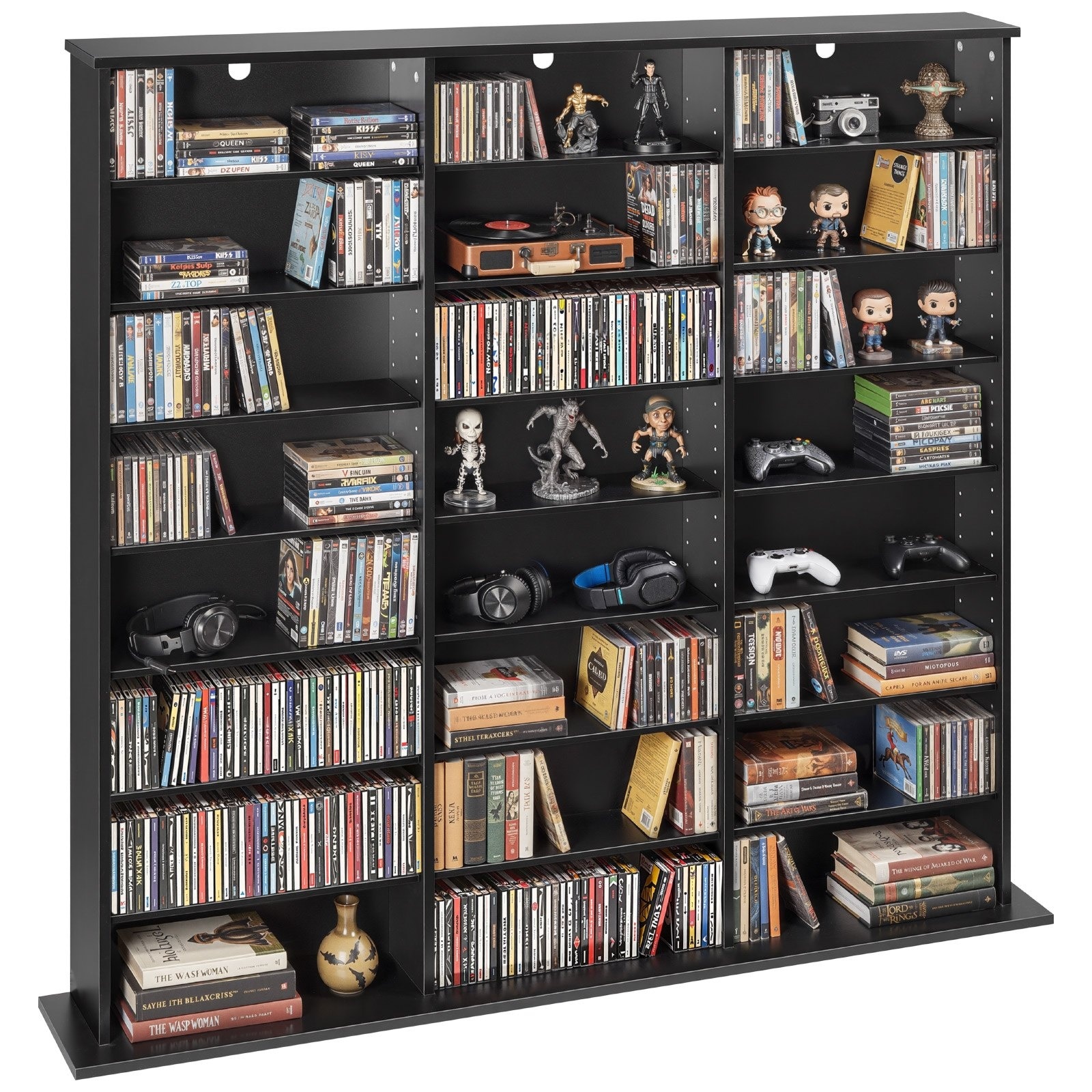 Biblioteca multimedia, organizator CD DVD cu 8 niveluri