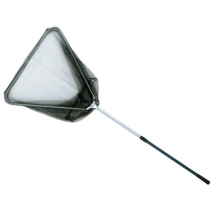 Baracuda LTR háromszögletű merítőháló, teljes hossza 2.10 m, nyílás 70 cm