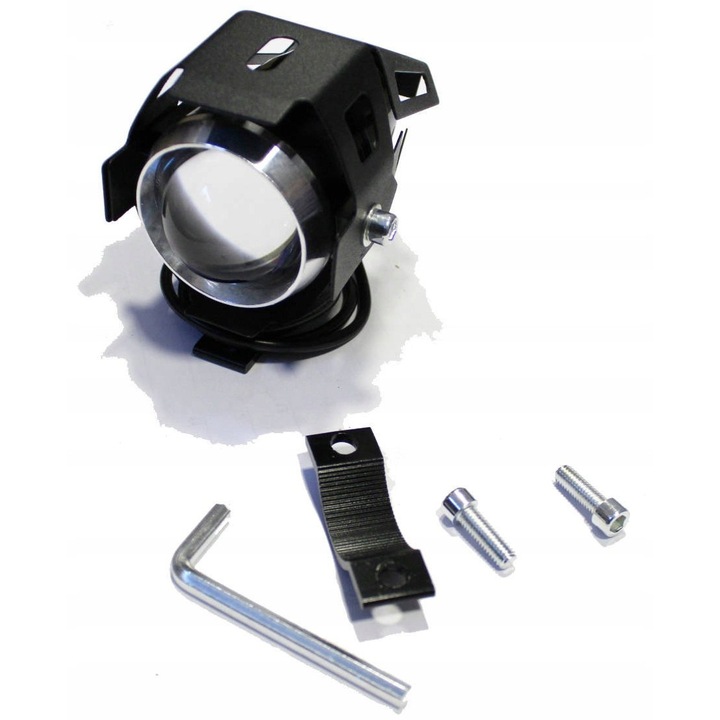 Lampa LED U5 15W, 3000 lm, fehér, 120x90x70mm, szerelőkészlet