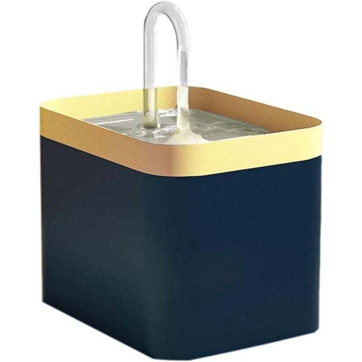 Fantana pentru apa pentru animale, 1.5L, filtrare, design modular, multicolor