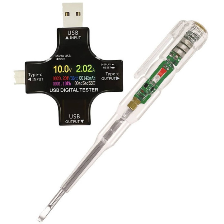 Detector de studuri, LCD, functie de calibrare automata, 5x15x2cm