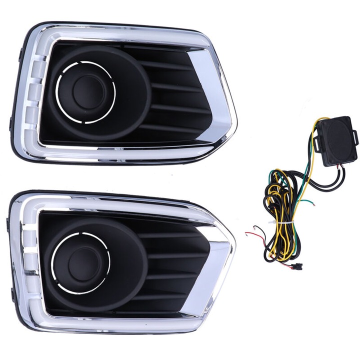 Lampa LED de zi si semnalizare pentru Suzuki Vitara Brezza 2020, luminozitate ridicata, ABS, 10x mai rezistenta la temperaturi ridicate