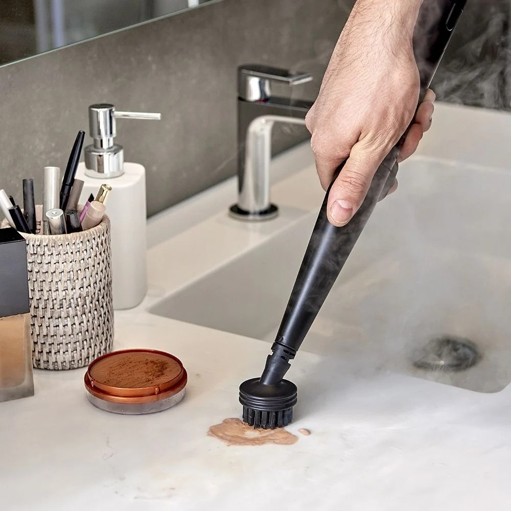 Polti StainOver PET SC40 aparat de curatat tapiterie cu abur si aspirare 4 in 1, cu perie pentru par de animale si SteamActive
