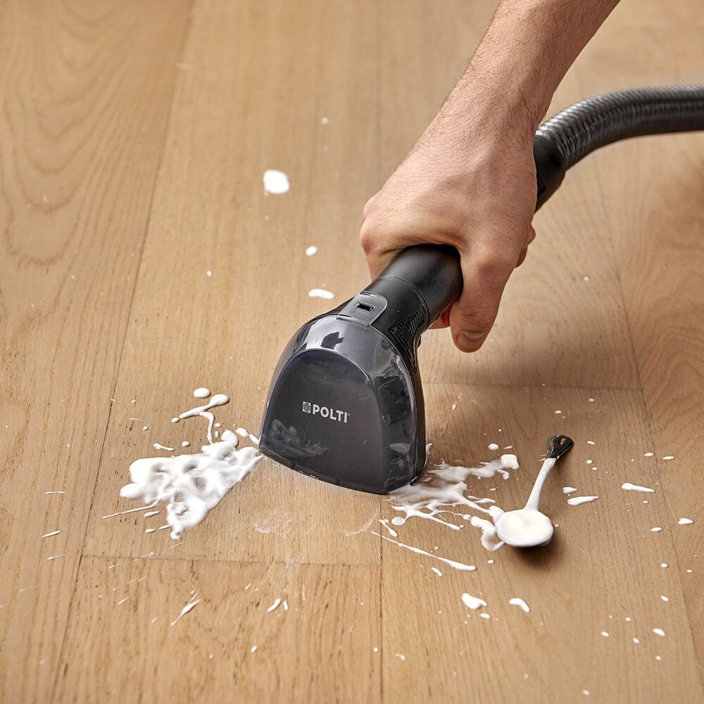 Polti StainOver PET SC40 aparat de curatat tapiterie cu abur si aspirare 4 in 1, cu perie pentru par de animale si SteamActive