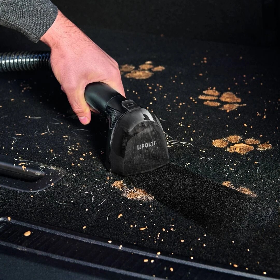 Polti StainOver PET SC40 aparat de curatat tapiterie cu abur si aspirare 4 in 1, cu perie pentru par de animale si SteamActive