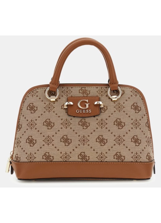 Geanta de umar Guess, model HWJP9654050, piele ecologica, maro, 23x30x5cm
