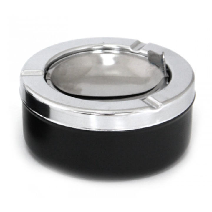 Scrumiera de exterior antivant 11x5, 5cm neagra