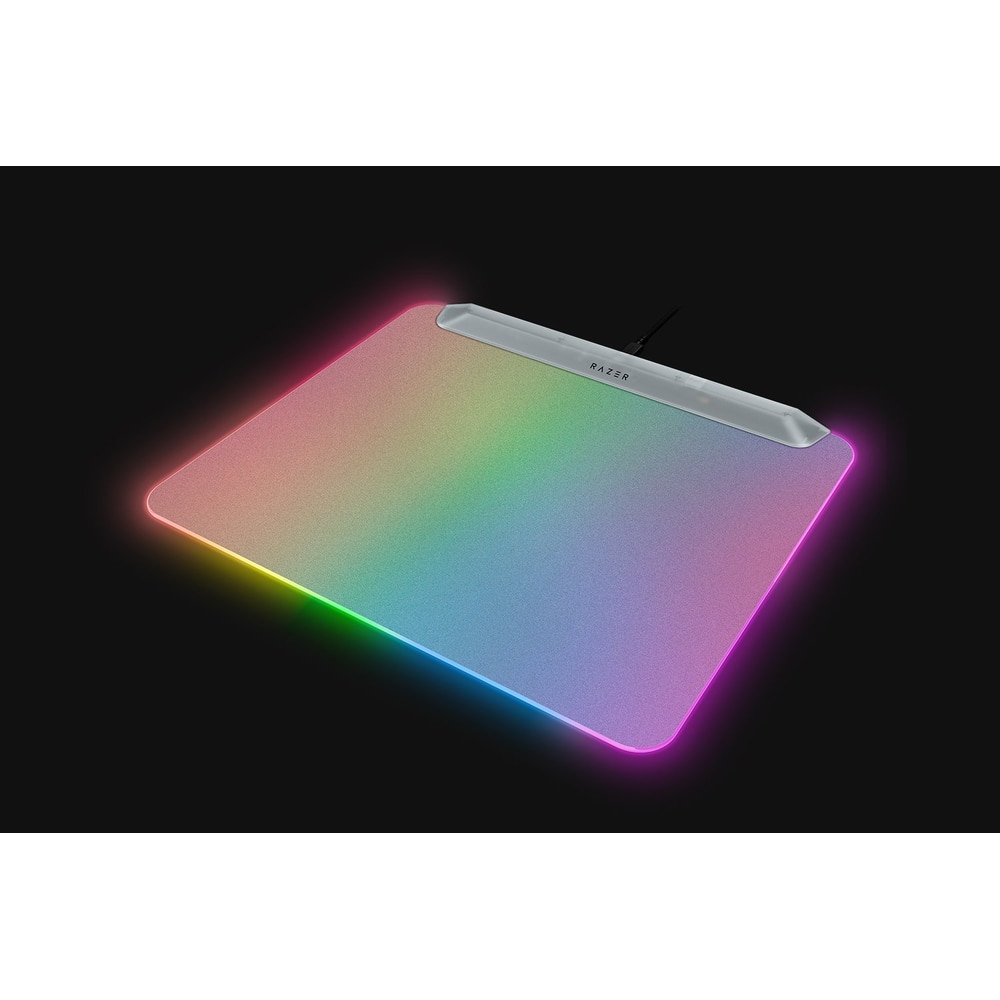 Mouse Pad Razer Firefly V2 Pro Phantom White Edition, Iluminare