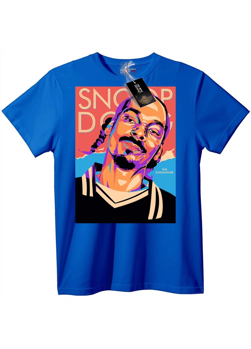 Tricou Snoop Dogg Tatăl Câinilor, Albastru, 3XL - eMAG.ro