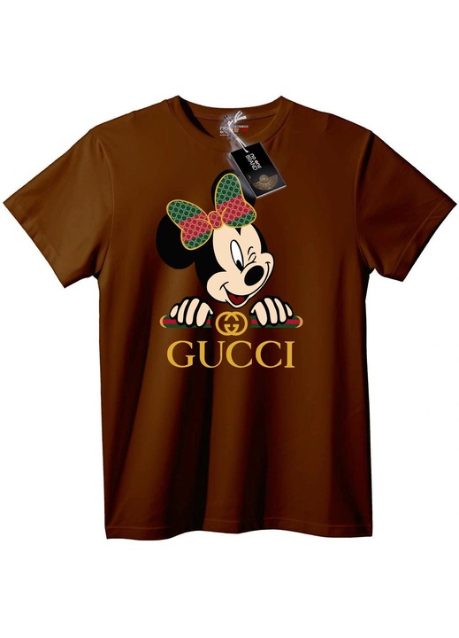 Tricou Gucci Minnie Mouse, 13-14, Maro, 158-164 CM