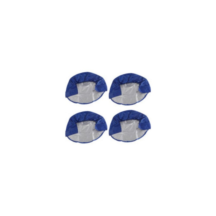 Capace roti 32 inch, set de 4, albastre pentru autovehicule, remorci, camioane, autorulote