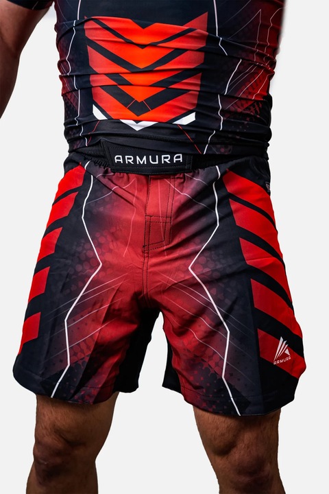 Rövid MMA ARMURA Kempo 3.0 Piros Felnőtt