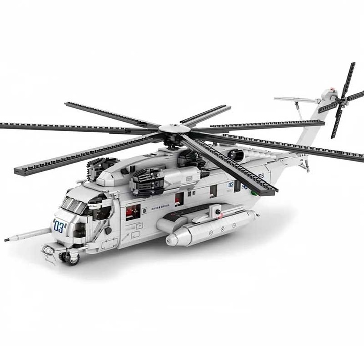 Reobrix 33037 CH-53E Super Stallion katonai szállítóhelikopter 1243 db-os építőkészlet