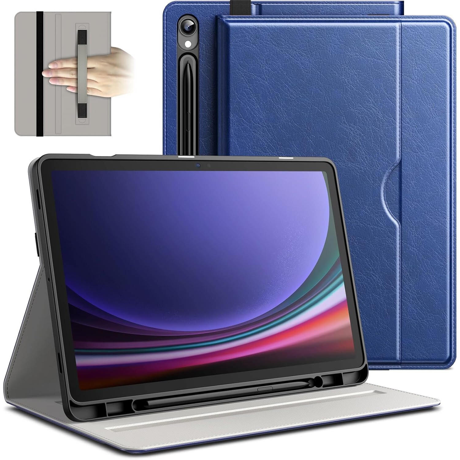 Husa Compatibila cu Samsung Galaxy Tab S9 JETech Bej