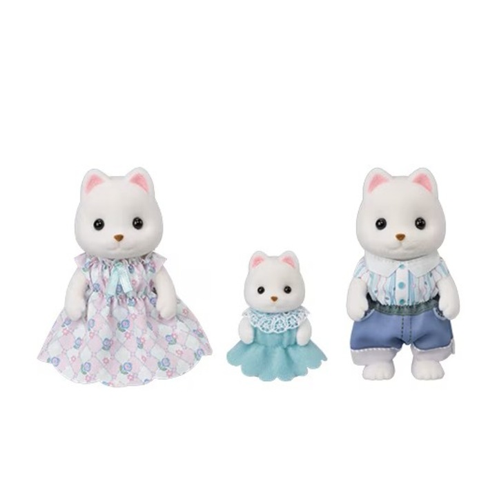 Figurine Sylvanian Families-Familia PomeranieniTrio