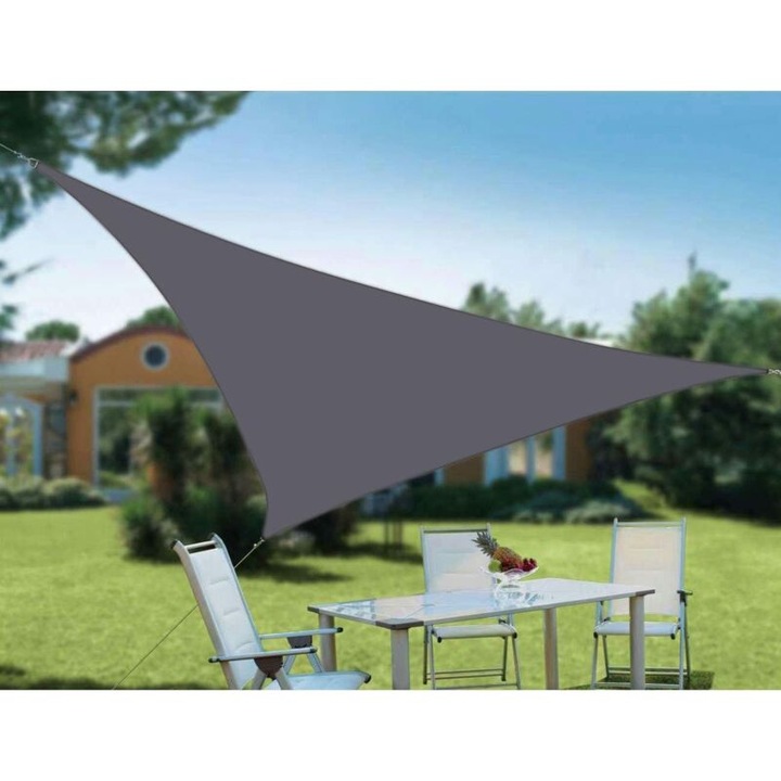 Panza de umbrire triangulara, 98% protectie UV, 3x3x3 m, impermeabila