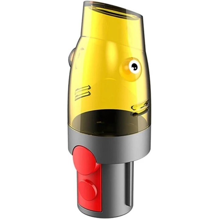 Accesoriu de inlocuire pentru aspiratoare Dyson, atasament pentru suctiune aer, culoare galbena, compatibil cu V7, V8, V10, V11, V15