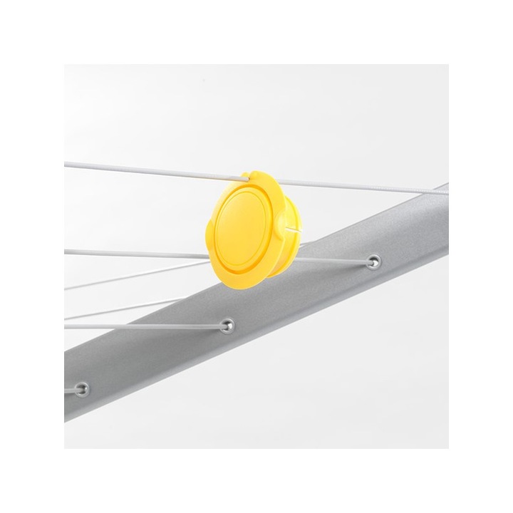 Suport prindere pentru uscator de rufe exterior Brabantia 90300213, Ø50mm, Metal galvanizat, In pamant sau beton, Inox