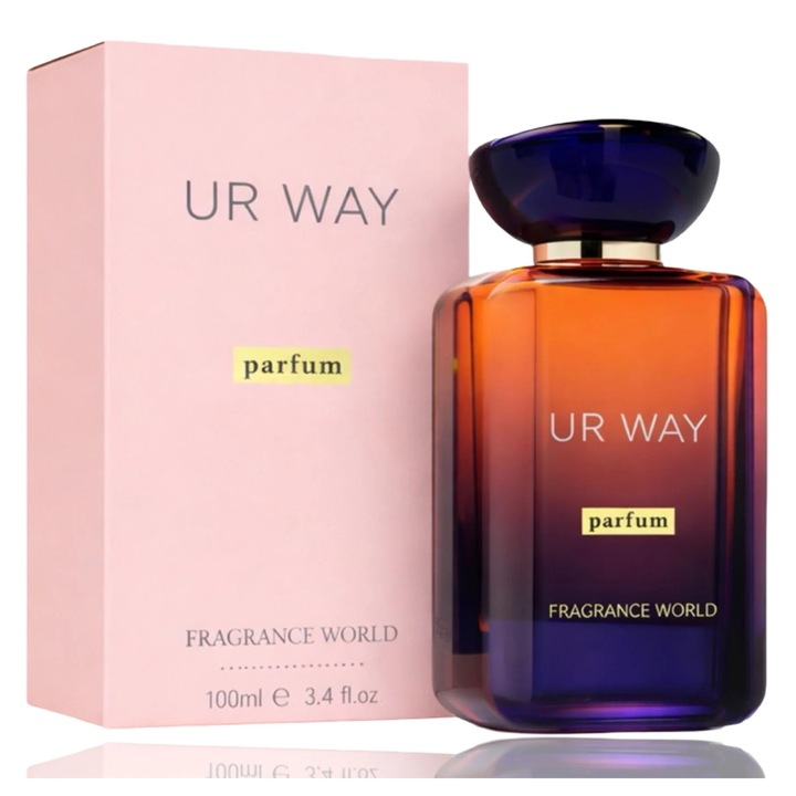 Parfüm nőknek, Fragrance World UR Way, 100ml, virágos, vanília