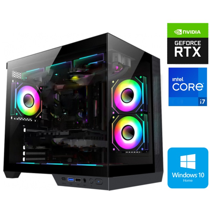 PC Gaming JUNIOR OK 3-7 Ani Intel ® I7 4770, Video NVidia® GForce RTX 2060 DDR5 256Biti, 16 GB RAM, 500GB Hdd, cbx