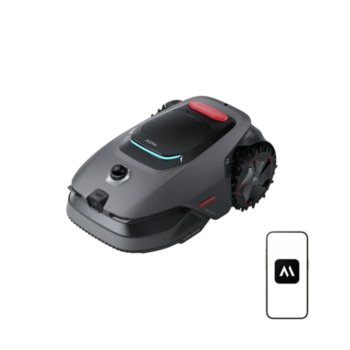 Robot de tuns iarba Mova LiDAX Ultra 1200, UltraView 2.0, UltraTrim, detectare obstacole prin AI, inaltime de taiere reglabila