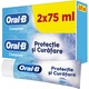 Pasta de dinti Oral-B Complete Protect & Clean cu Zinc Antibacterian si Tehnologie de prospetime de lunga durata, Pachet 2-in-1, 2x75 ml