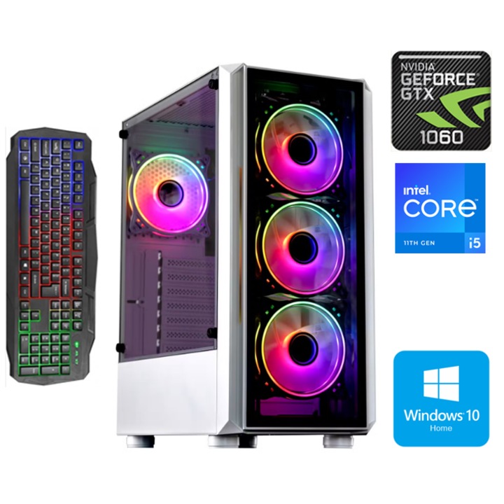 PC Gaming KIDS OK 3-7 Ani Intel ® I5 6500, Video NVidia® GForce GTX 1060 DDR5 256Biti, 8 GB RAM, 500GB Hdd, ntb
