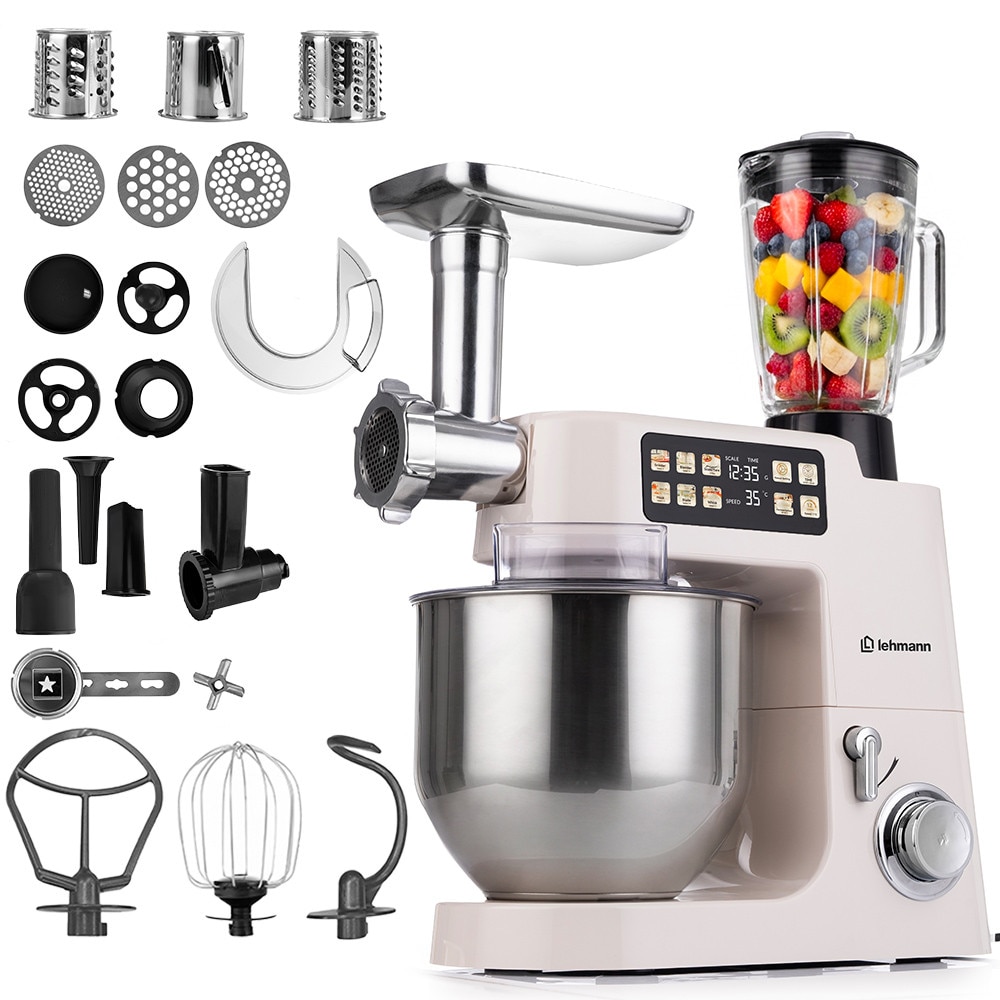 Robot de bucatarie multifunctional KESSER K-KM 3000, 1500 W, 5,5 L