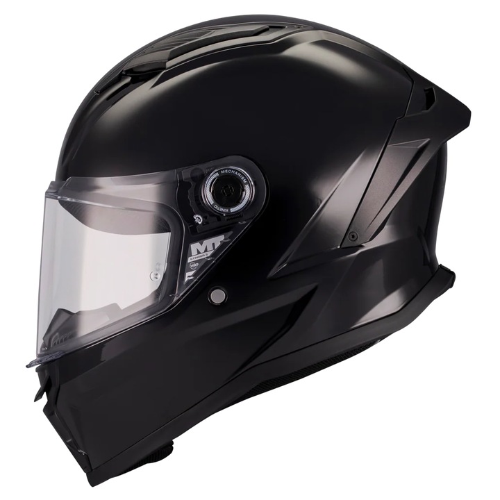 Casca integrala MT Stinger 2 Kids Pure A1 negru mat - tip viziera: MT-V-28B - casca de copii - Negru mat, M kids (51/52cm)