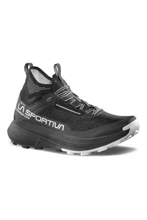La Sportiva, Pantofi mid-cut Prodigio pentru drumetii, Negru/Gri deschis