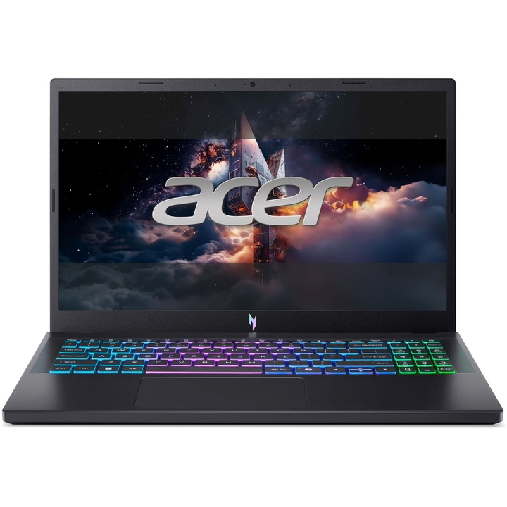 Acer Nitro V 15 ANV15-A31-R2WG laptop AMD Ryzen 7 170 (3.2/4.75GHz, 16M), 16 GB, 1TB M.2 NVMe SSD, NVIDIA RTX 5060 8GB GDDR7 DLSS 4, OS nélkül, Fekete