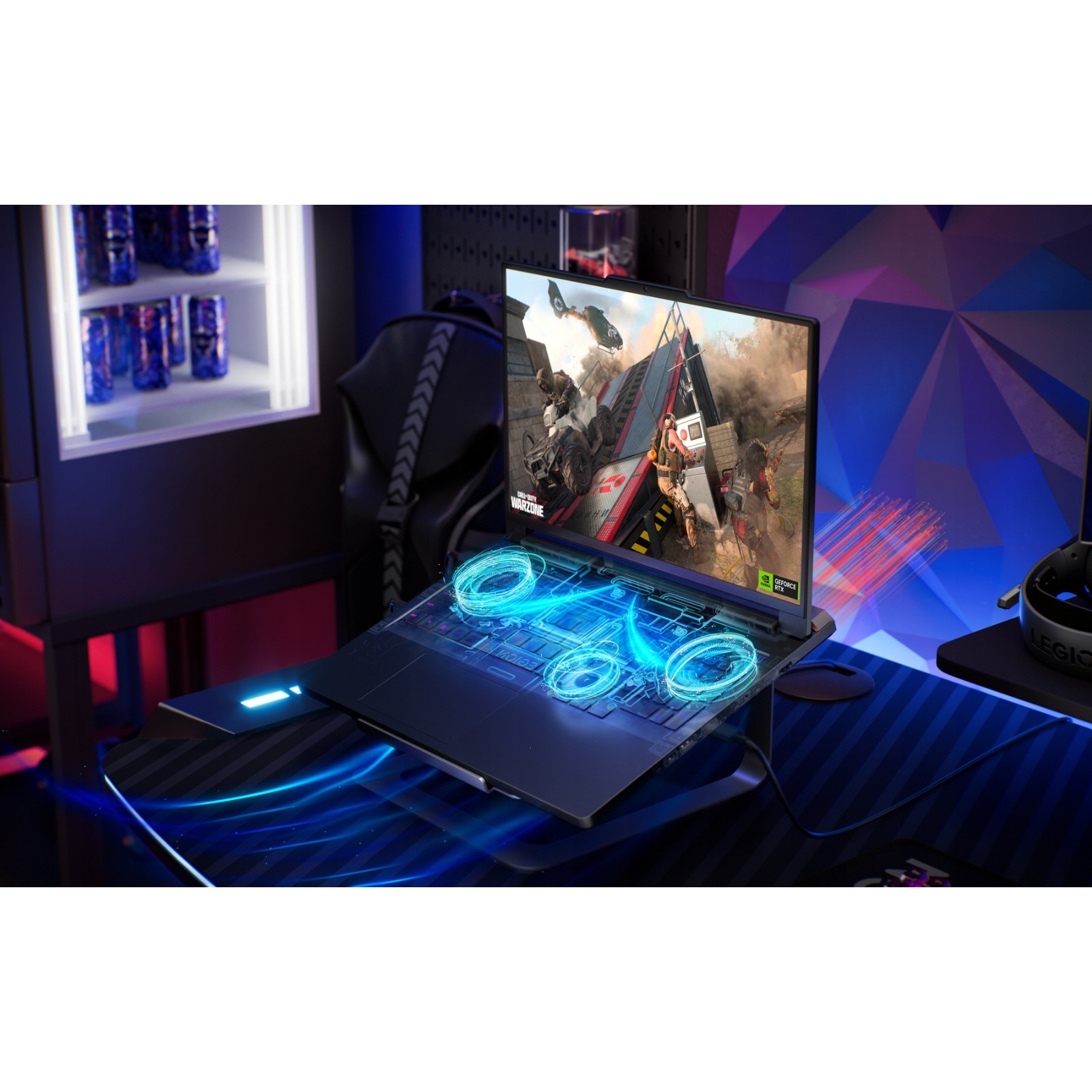 Laptop Lenovo Legion Pro 7 16AFR10H, AMD Ryzen 9 9955HX3D, 64GB 8TB SSD, 16" WQXGA 2560x1600 OLED 240Hz, NVIDIA GeForce RTX 5080 16GB GDDR7, Windows 11 Home