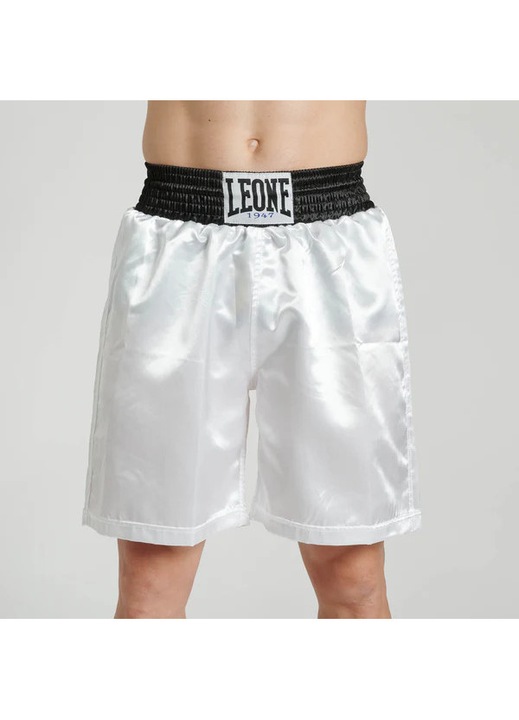 Short LEONE de Box Color Block Alb, Alb