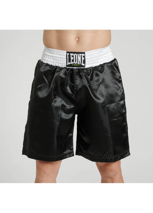 Short LEONE de Box Color Block Negru, Negru