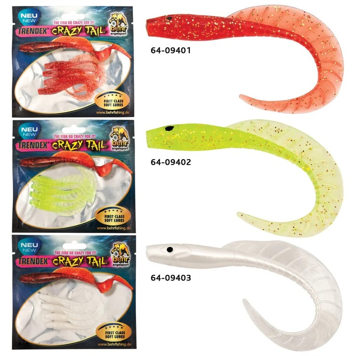 Trendex Crazy-Tail szett, 4 db