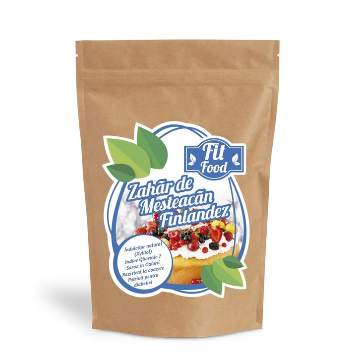 Zahar de mesteacan finlandez (Xylitol) 1kg - Fit Food