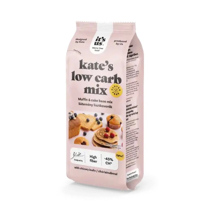 Mix de Faina Lowcarb pentru briose si Prajituri (fara zahar, fara gluten, lowcarb) 500g - It's us