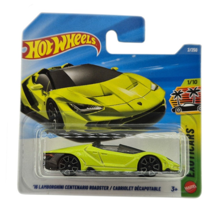 Hot Wheels Lamborghini Centenario Roadster (2016) - Exoticars 1/10 - 2/250 - Hot Wheels - 1:64