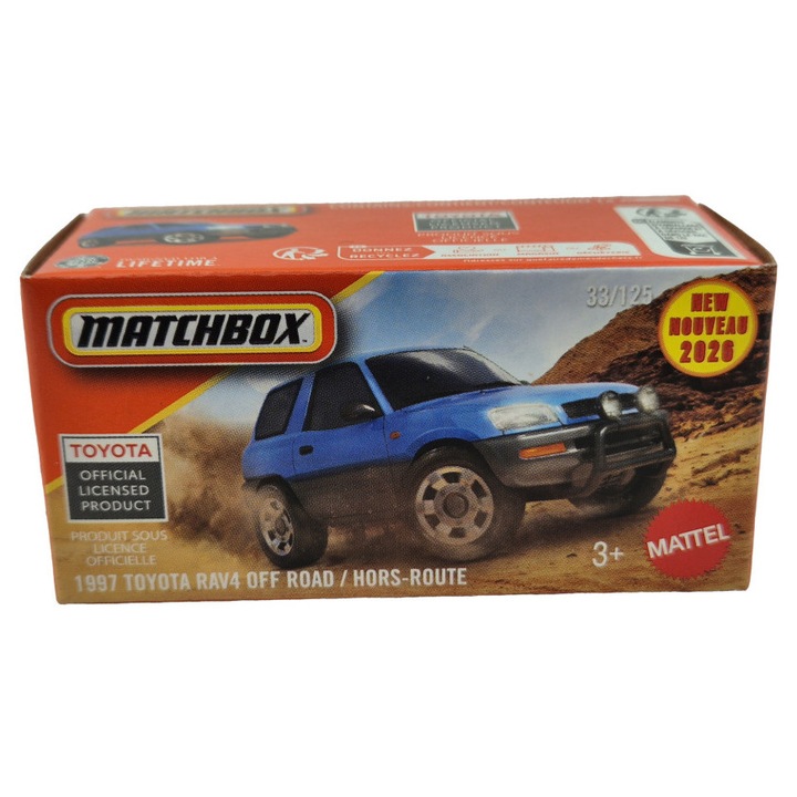 Toyota RAV4 Off Road (1997) - 33/125 - Matchbox - 1:64